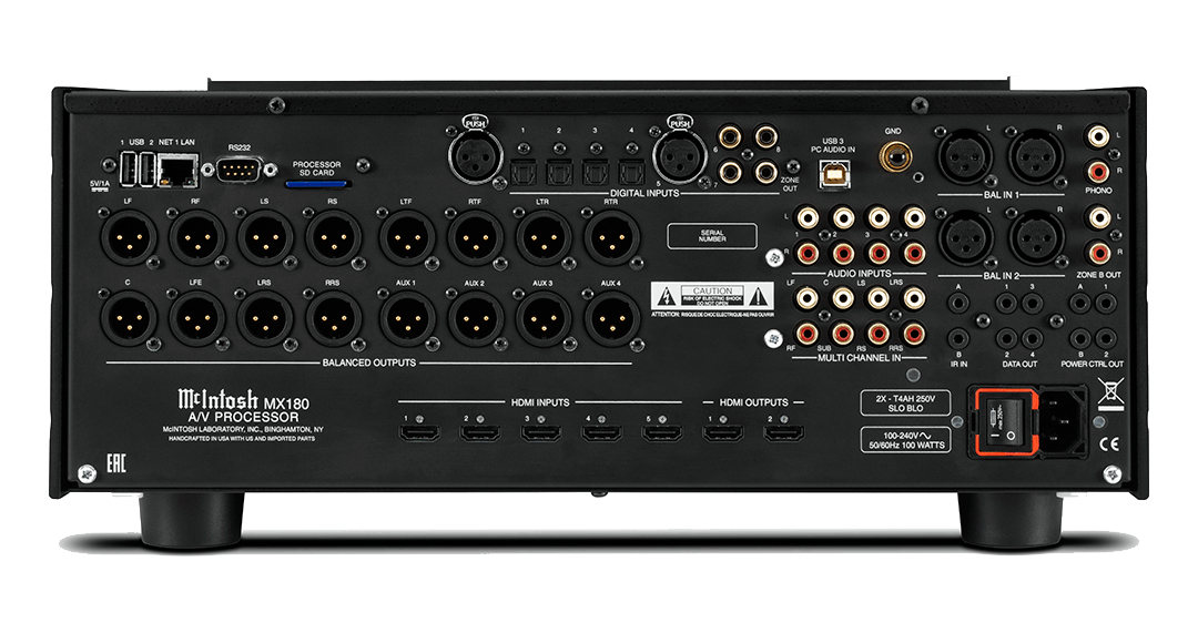 Mcintosh mx180 Home theater av proccessor